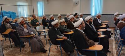 جلسه بصیرتی روحانیون شهرستان میبد به مناسبت ۹ دی