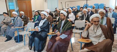 جلسه بصیرتی روحانیون شهرستان میبد به مناسبت ۹ دی