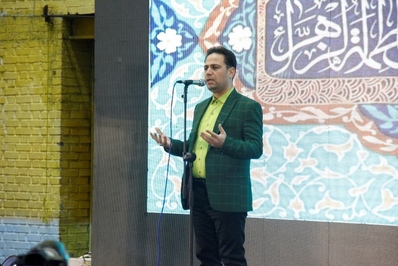 اجتماع بزرگ دوستداران حضرت زهرا (س) و سالروز آسمانی شدن سردار دل‌ها حاج قاسم سلیمانی در قزوین
