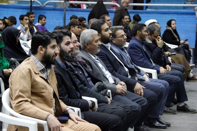 اجتماع بزرگ دوستداران حضرت زهرا (س) و سالروز آسمانی شدن سردار دل‌ها حاج قاسم سلیمانی در قزوین