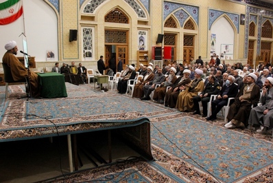 بزرگداشت سالگرد رحلت علامه مصباح یزدی در قزوین
