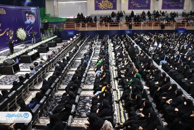 مراسم بزرگداشت شهدای حادثه تروریستی کرمان