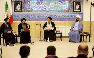 جمعی از قاریان و حافظان قرآن کریم هندوستان با آیت الله نورمفیدی دیدار کردند