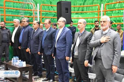 آیین توزیع تجهیزات مساجد و هیئات در اندیمشک برگزار شد