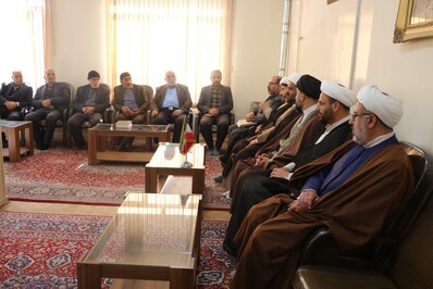 رئیس اداره تبلیغات اسلامی خمینی شهر معارفه شد