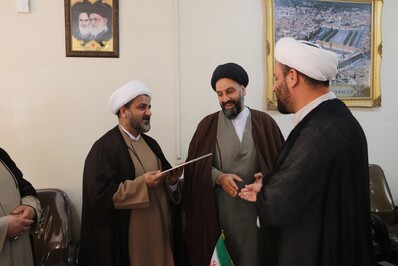 رئیس اداره تبلیغات اسلامی خمینی شهر معارفه شد