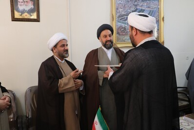 رئیس اداره تبلیغات اسلامی خمینی شهر معارفه شد