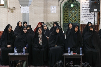 دیدار جمعی از شعرا و مداحان اهل بیت (ع) با امام جمعه قزوین