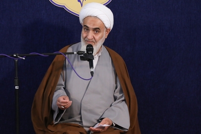دیدار جمعی از شعرا و مداحان اهل بیت (ع) با امام جمعه قزوین