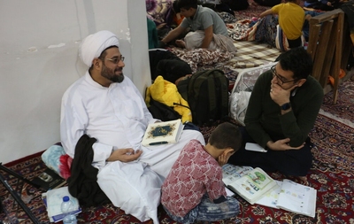 مراسم روحبخش و معنوی اعتکاف در مسجد جامع اصفهان‎
