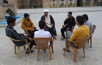 مراسم روحبخش و معنوی اعتکاف در مسجد جامع اصفهان‎