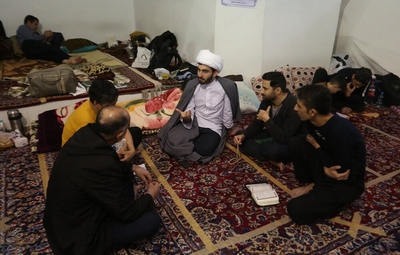 مراسم روحبخش و معنوی اعتکاف در مسجد جامع اصفهان‎