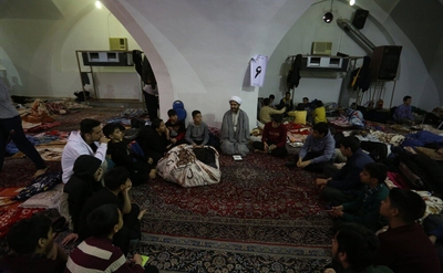 مراسم روحبخش و معنوی اعتکاف در مسجد جامع اصفهان‎