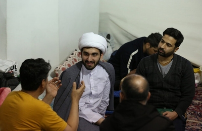 مراسم روحبخش و معنوی اعتکاف در مسجد جامع اصفهان‎
