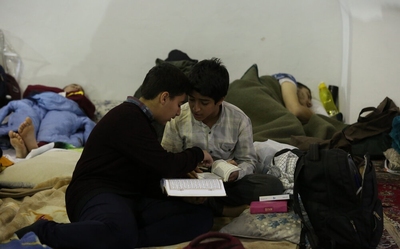 مراسم روحبخش و معنوی اعتکاف در مسجد جامع اصفهان‎