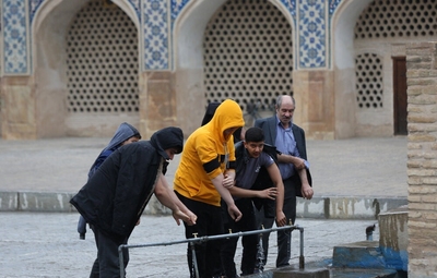 مراسم روحبخش و معنوی اعتکاف در مسجد جامع اصفهان‎