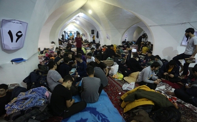 مراسم روحبخش و معنوی اعتکاف در مسجد جامع اصفهان‎