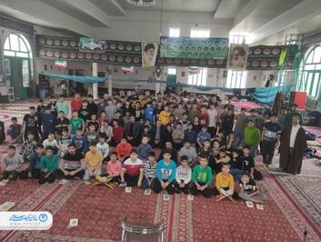 اعتکاف دانش آموزی در گالیکش به پایان رسید