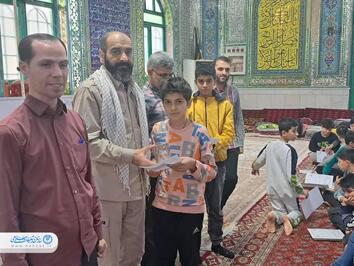 اعتکاف دانش آموزی در گالیکش به پایان رسید