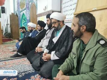 مراسم معنوی اعتکاف در گلستان برگزار شد