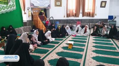 مراسم معنوی اعتکاف در گلستان برگزار شد