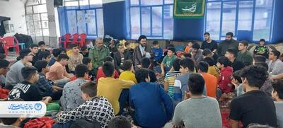 مراسم معنوی اعتکاف در گلستان برگزار شد