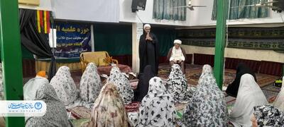 مراسم معنوی اعتکاف در گلستان برگزار شد