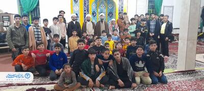 مراسم معنوی اعتکاف در گلستان برگزار شد