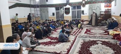 مراسم معنوی اعتکاف در گلستان برگزار شد