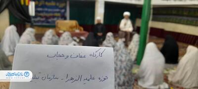 مراسم معنوی اعتکاف در گلستان برگزار شد