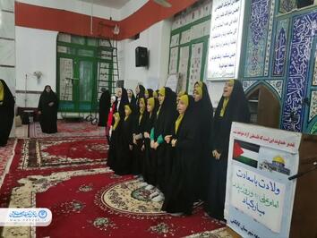 مراسم معنوی اعتکاف در گلستان برگزار شد