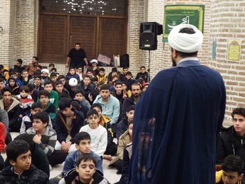 برگزاری مراسم معنوی اعتکاف در قزوین