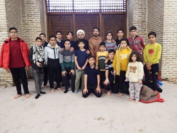 برگزاری مراسم معنوی اعتکاف در قزوین