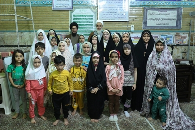 برگزاری مراسم معنوی اعتکاف در قزوین