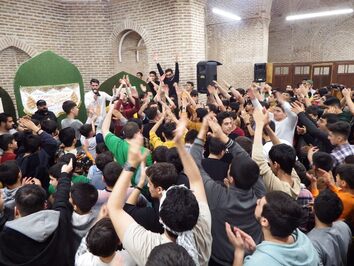 برگزاری مراسم معنوی اعتکاف در قزوین