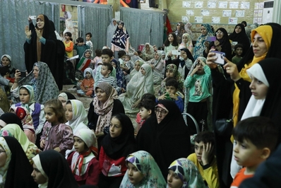برگزاری مراسم معنوی اعتکاف در قزوین