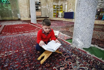 آیین معنوی اعتکاف به روایت تصویر