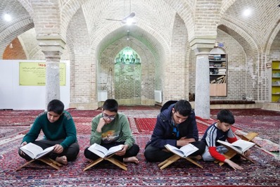 آیین معنوی اعتکاف به روایت تصویر