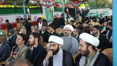 پرسنل اداره کل تبلیغات اسلامی در مراسم جشن آغاز دهه فجر انقلاب اسلامی حضور یافتند