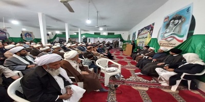 برگزاری گردهمایی علمای اهل سنت و تشیع در شهرستان زیرکوه