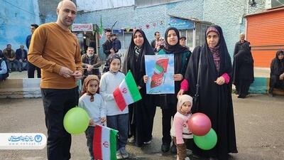 راهپیمایی ۲۲ بهمن در گلستان برگزار شد