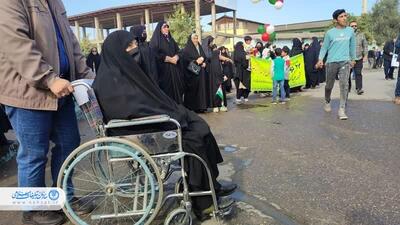 راهپیمایی ۲۲ بهمن در گلستان برگزار شد