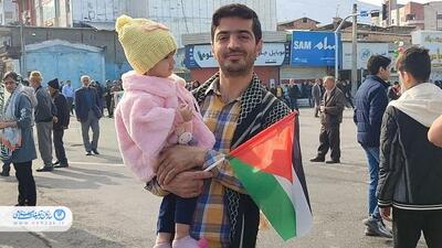 راهپیمایی ۲۲ بهمن در گلستان برگزار شد