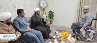ابلاغ سلام و هدیه رهبر معظم انقلاب به ایثارگران و جانبازان