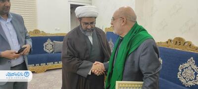 ابلاغ سلام و هدیه رهبر معظم انقلاب به ایثارگران و جانبازان