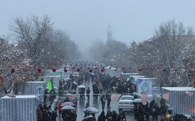 مهمانی ۱۵ کیلومتری نیمه شعبان در همدان