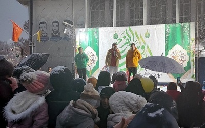 مهمانی ۱۵ کیلومتری نیمه شعبان در همدان