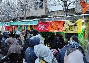 مهمانی ۱۵ کیلومتری نیمه شعبان در همدان