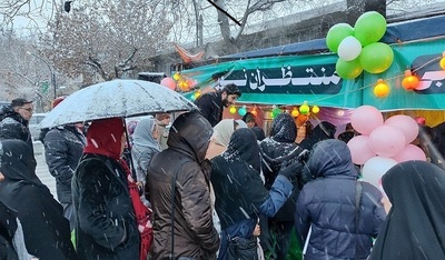 مهمانی ۱۵ کیلومتری نیمه شعبان در همدان