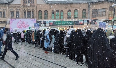 مهمانی ۱۵ کیلومتری نیمه شعبان در همدان
